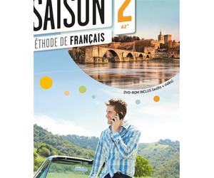 Saison 2 - Niv. A2+ - Livre + DVD-rom Cahier avec CD audio et DVD - Marie-Noëlle Cocton - Didier - Livre CD - Méthode de langue CD