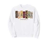 Saison Automne récolte Merci Dieu Pays Thanksgiving dîner Sweatshirt