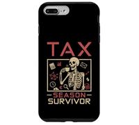 Saison des impôts Survivor Accountant Tax Preparer CPA Tax Day Coque pour iPhone 7 Plus/8 Plus