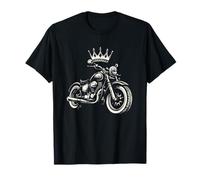 Saison moto cool avec ce costume de couronne d'équitation T-Shirt