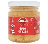 SAITAKU Sushi Gingembre Mariné 190G - Paquet de 2