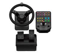 Saitek, Farm Simulator, Volant à 900 Degrés, +38 Boutons Assignables, Contrôleur Analogique Double, Stick de Contrôle, USB , PC/Ma