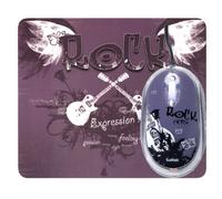 Saitek PM46RC Souris et Tapis Expression Design Rock Chic