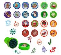 Saitou Home 20 Pièces Activité Manuelle Enfant, Jouet 18 Mois Tampon Encreur, Activités Manuelles Tampon Vetement Enfant, Noël Mes Premiers Tampons pour Les Agendas Les Carnets Cahiers de Dessin