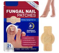 Saituo Home 21 Pièces Fungal Nail Patches, Traitement Mycose Ongles des Pieds Patch, Mycose Ongle Soin Patches, Efficace Contre Les Infections Fongiques, Nettoyage de Champignons d'ongles