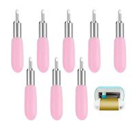 Saituo Home 8 Pièces Lames de Coupe pour Cricut Joy pour Découpe Précise, 30° Lames à Coupe en Acier au Tungstène, Lame de Remplacement Compatible avec Cricut Joy, Accessoires Machine de Découpe