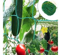 Saituo Home Treillis Plante Grimpante Exterieur, Treillis pour Plantes Grimpantes, Filet Tuteur Vert avec Grande Maille, Filet Jardin Treilli 3,6 x 1,8m, pour Concombres, Tomates, Plantes Grimpantes