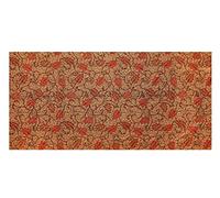 SAIVONA paréo Sarong Coton de Plage Femme Homme Jupe comme ou Robe Robe Portefeuille Environ 200cm de Long Fabrication Commerce équitable Jawa Batik M1