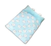 Saiyana 1. Matina de refroidissement en soie pour petits chiens et chats design linge de lit respirant doux coussin de refroidissement pour animaux de compagnie