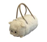 Saiyana À Main En Peluche Douce Pour Femmes À Bandoulière Avec Chaîne Poignée Supérieure Sacoche Tendance À Main Élégant