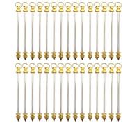 Saiyana Accessoire De Tige en Métal Polyvalent Breloque Créative Pendentif en Métal Tige De Perle Vierge pour Projets De Colliers Et De Boucles d'oreilles Faits À La Main Accessoires De Pendentif