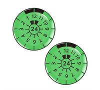 Saiyana Autocollants De D'immatriculation Surélevés Forts 2 Pièces Emblèmes Décoratifs Extérieurs Automobiles Personnalisables Inspection De Voiture Longue Durée Matériau Pet Accessoire De Voiture