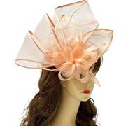 Saiyana Barrette à cheveux avec nœud papillon des années 1920 pour bal de fin d'année pour occasions spéciales, mariage, soirée (couleur de dent de sang)