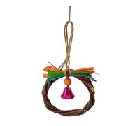 Saiyana Branches pour animal domestique Jouet à suspendre pour animal domestique Jouet molaire Perchoir Hamster Jouet Cage à Oiseaux Jouet Branches pour Oiseaux