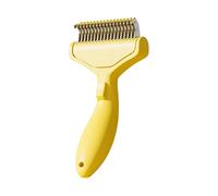 Saiyana Brosse De Toilettage Multi-Usage pour Animaux Compagnie Différents Types Poils Dents en Acier Inoxydable Antirouille Poignée Confortable Peigne Démêlage Brosse Lisse Chiens Et