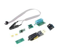 Saiyana CH341A USB Programmer Set Multiple Function for BIOS Flashing Memory with SOP8 Test Clip SOP8 SOIC8 to DIP8 Adapter Hardware Development Tool