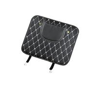 Saiyana Coussinet Arrière De Siège Voiture À L'épreuve des Protecteur Résistant Rayures Poches Rangement en Cuir Imperméables pour Les Voyages en Famille Housses Dossier pour Voitures