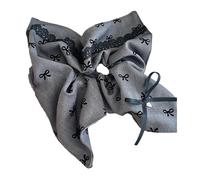 Saiyana Élégant bandeau élastique pour queue de cheval avec nœuds décoratifs, durabilité, convient aux cheveux épais ou fins