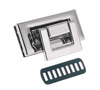 Saiyana Fermoir De Forme Rectangulaire Verrouillage Rotatif Bricolage À Main En Cuir Matériel De Fabrication De Sacs Fournitures