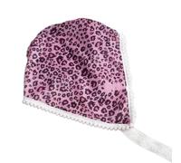 Saiyana Foulard à cheveux papillon léopard bandeau bandeau bandeau Halloween crâne en dentelle pour adultes Ko(12 épingles léopard)