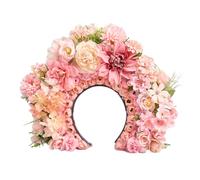 Saiyana FSX - Ensemble de serre-tête à fleurs - Accessoire polyvalent pour mariage et festival
