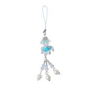 Saiyana Glow in Dark Fish Téléphone Charme Keychain Lucky Charm Phone Chain Lanyard pour les événements nocturnes Accessoires, 152mm, Acrylique