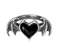 Saiyana Halloween pour vampire Bat Heart Wing Vintage Amour Démon Punk Promesse Bracelet pour femmes filles Bijoux cool Vampire Chauve-souris, comme décrit