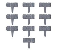 Saiyana Jardin portable avec piquets de terre stable résistant aux intempéries pour barrières temporaires paysager, événements, bord de jardin durable