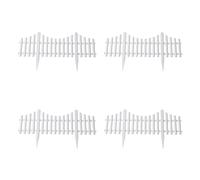 Saiyana Jardin portable avec piquets de terre stable résistant aux intempéries pour barrières temporaires paysager, événements, bord de jardin durable