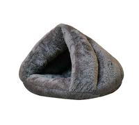 Saiyana Lit Chaud en Forme De Grotte pour Chat pour L'intérieur Lavable Doux Tente Maison pour Chiots Petits Chiens Lit De Grotte À Épais pour Chats D'intérieur De Taille