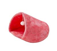 Saiyana Lit Chaud en Forme De Grotte pour Chat pour L'intérieur Lavable Doux Tente Maison pour Chiots Petits Chiens Lit De Grotte À Épais pour Chats D'intérieur De Taille