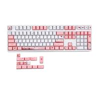 Saiyana Lot complet de touches PBT de 108 + 14 touches, profil OEM pour clavier mécanique, sublimation, touches de remplacement