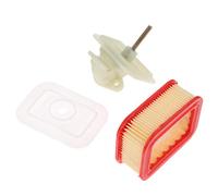 Saiyana Lot de 3 filtres à air professionnels en papier pour tronçonneuse 5200 5800 52/58 CC Accessoires de tronçonneuse Pièces 3 pièces d'outils de jardin