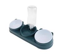 Saiyana Mangeoires Surélevées pour Animaux De Compagnie avec Distributeur d'eau Remplissage Automatique Bols Secs Et Humides Conception Anti-basculement Abreuvoir Chats Bol d'alimentation