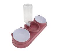 Saiyana Mangeoires Surélevées pour Animaux De Compagnie avec Distributeur d'eau Remplissage Automatique Bols Secs Et Humides Conception Anti-basculement Abreuvoir Chats Bol d'alimentation