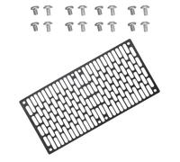 Saiyana Nouveau petit ventilateur Protections Filet 12/24/36 cm Protections de refroidissement Filet métallique en fer Couvertures en maille de refroidissement