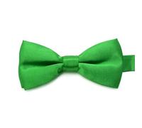 Saiyana Nœud papillon pour enfants avec fermeture sécurisée Cravate en polyester lavable en machine pour un usage quotidien Événements scolaires Réunions Nœud papillon double couche pour enfants, vert