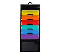 Saiyana Organisateur De Rangement Suspendu À 6 Niveaux Sur Porte Pour Documents Tableau De Poche Pliable Pour Bureau Salle De Classe Sur-stockage