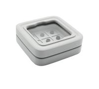 Saiyana Organisateurs Compacts À 9 Touches Étui De Protection Transparent avec Couvercle À Ouverture Facile pour Les Organisateurs D'accessoires De Constructeur