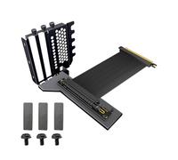 Saiyana PCI E X16 Support vertical pour carte graphique + Gen4/3 PCIe 3.0 16 voies 25 cm