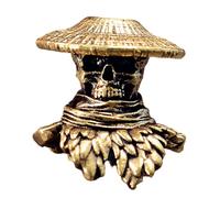 Saiyana Perles De Crâne D'épéiste Rétro Pour Le Corde Et La Conception Bijoux Culturels Équipement Corde Artisanat Culturel Accessoires D'extérieur Unisexes