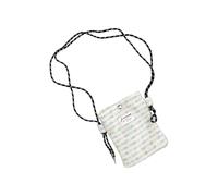 Saiyana Petit sac à bandoulière pour téléphones portables avec bandoulière Sacs de voyage pour femmes Passeports Téléphone portable Poignet Sacs à bandoulière pour téléphones portables, Blanc Milky.