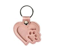 Saiyana Porte-clés Collecteur De Poils Chien Compact Belles Pattes Cuir PU Qualité Supérieure pour Élimination Immédiate Organisateurs Porte-clés Lavables pour Animaux Compagnie
