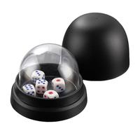 Saiyana Professional Dices Cup with 5 Quiet Shaker for Board Game Enthusiasts Suitable for Various Game and Event Dices Cup