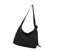 Saiyana Sac à Bandoulière Style Japonais pour Femmes Hommes École Sac à Bandoulière Grande Capacité Shopping Coursier Femme Style Japonais Sac à Bandoulière École Grand, Noir