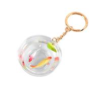 Saiyana Sea Animals Lucky Keychain Men Women Creative Keyrings Simulation Fish Key Rings Bags Phones Purse Pendant Decorations Fish Keychains