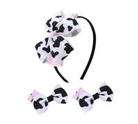 Saiyana Serre-tête avec nœud en forme de vache - Avec nœud plat - Pour cheveux élégants