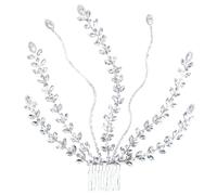 Saiyana Serre-tête en cristal brillant pour concours de beauté, bal de promo, mariage, mariée