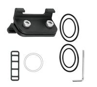 Saiyana Support de numéro de vélo léger pour numéro de vélo, tige de selle, support de cartes de course, triathlons, courses, support de plaque d'immatriculation