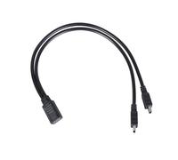 Saiyana Type C Femelle Double USB 5 Broches Mâle Répartiteur Câble D'extension Cordon d'alimentation De pour Accessoires De Téléphone Répartiteur De Portable